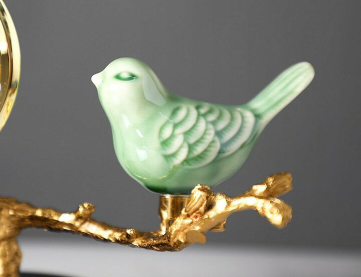 楽天市場】A05392420220729-49 復古置時計 高級置物 美しい 静音置時計  