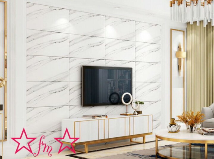 楽天市場】A04479350枚 70cm×70cm 背景壁 3D立体レンガ模様壁紙 防水 