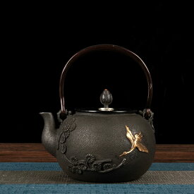 鋳鉄製鉄瓶 鉄瓶 手作り 老鉄瓶 やかんを沸かす 提梁鉄瓶 お茶の道具