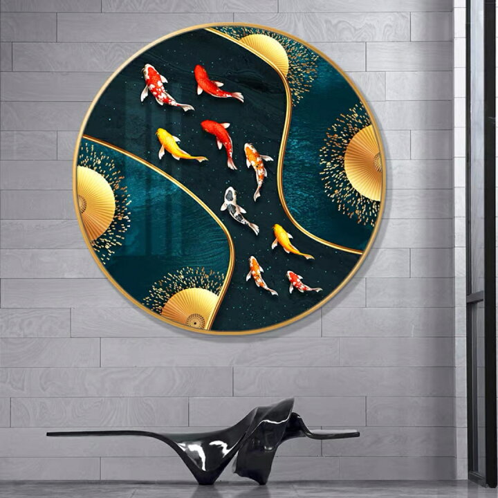 楽天市場】A030647壁絵 壁掛け 廊下壁画 玄関装飾画 開運画インテリア  