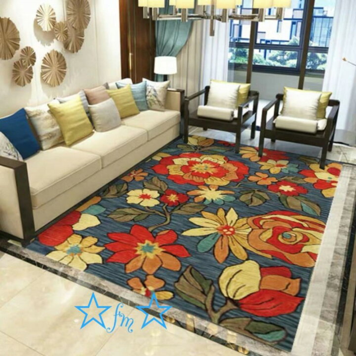 楽天市場】A009843ラグカーペット ラグマット 160x230cm ホット  