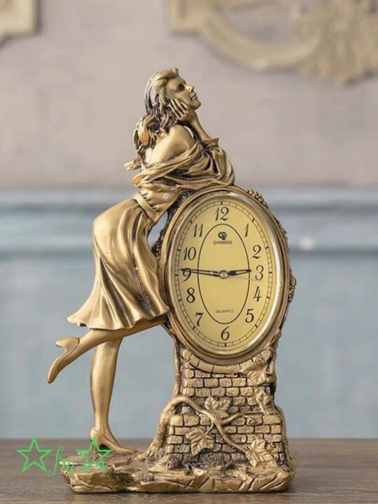 楽天市場】テーブルクロック 置き時計 クロックアラーム ．上品振り  