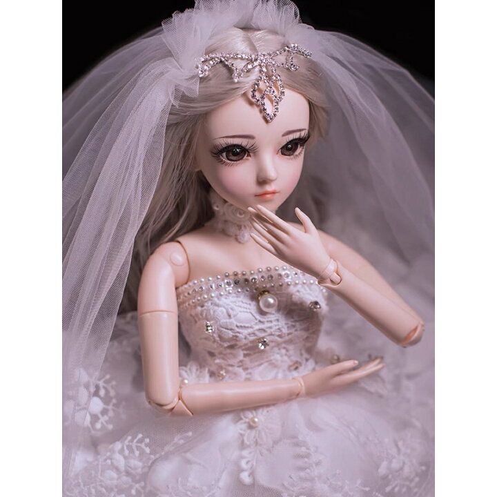 楽天市場】A060472プリンセスドール 60cm フランス人形本体 メイク 