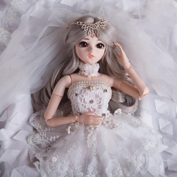 楽天市場】A060472プリンセスドール 60cm フランス人形本体 メイク 
