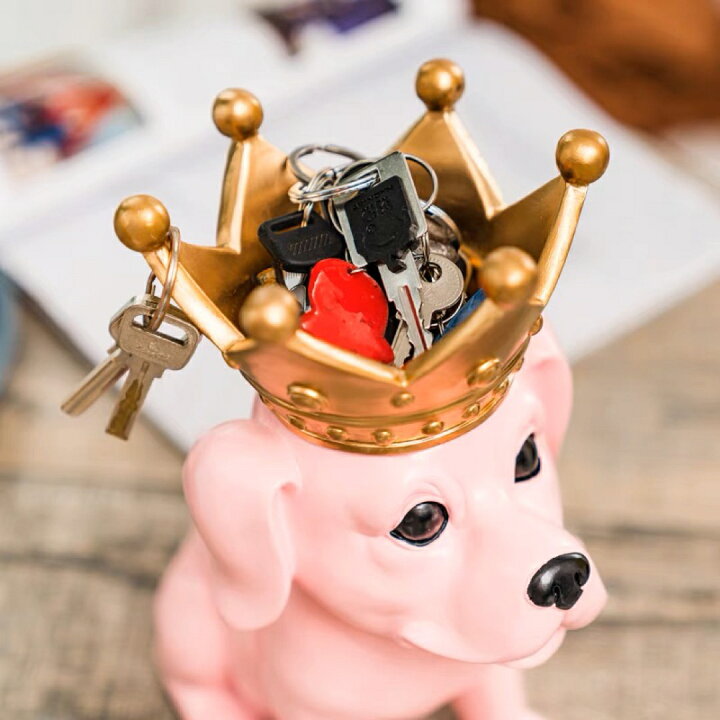 楽天市場】A037036犬型置物 小物入れドッグ 犬 収納ボックス 卓上収納  