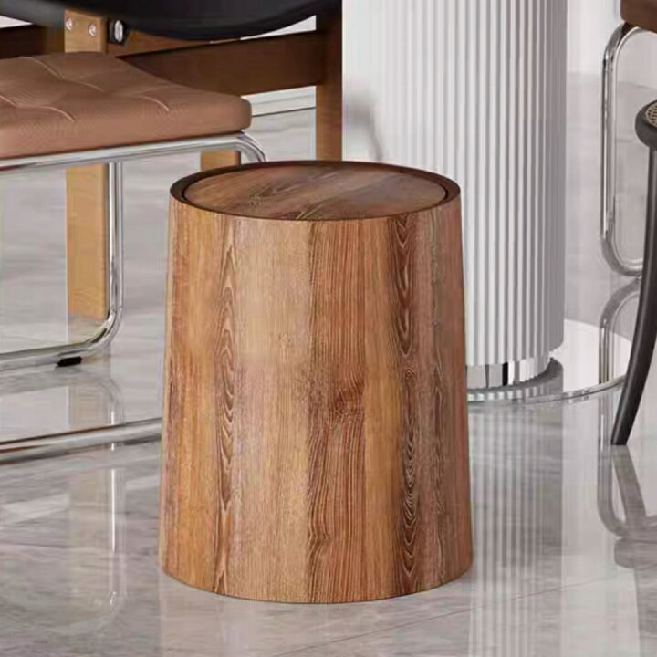 楽天市場】A037738ごみ箱 ゴミ箱 木調 インテリア収納 キッチン用品  