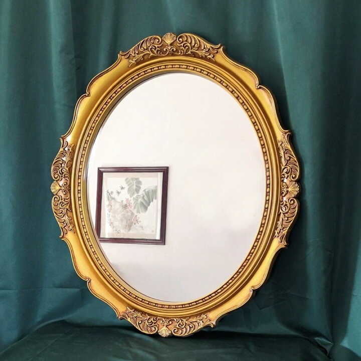 楽天市場】A038900高級感 豪華鏡 アンティーク調 壁掛け鏡 壁掛け  