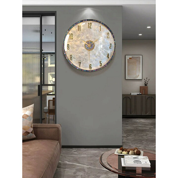 楽天市場】A039467高級壁掛け時計 かけ時計 北欧インテリア ガラス  