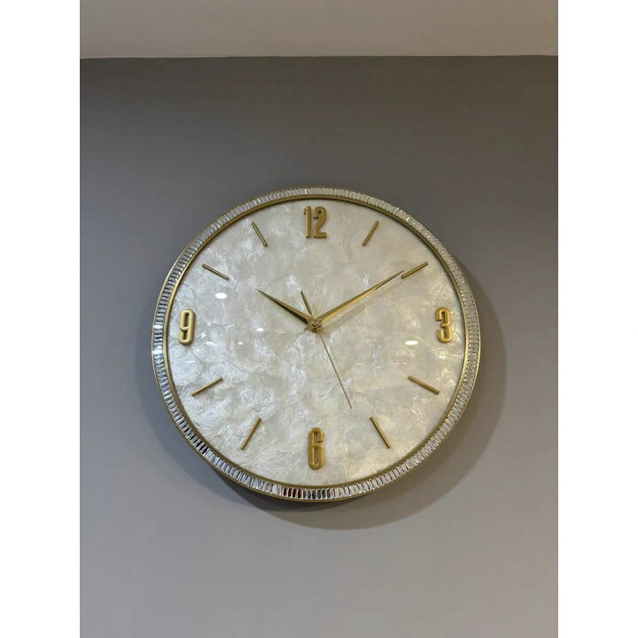 楽天市場】A039470高級壁掛け時計 かけ時計 北欧インテリア ガラス  