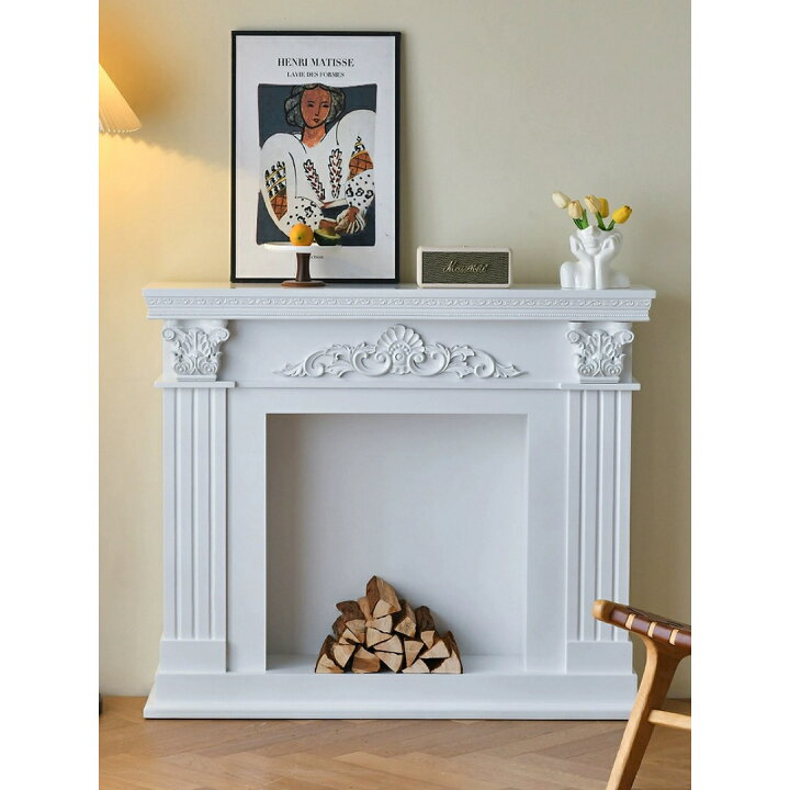 楽天市場】A033934玄関テーブル アンティーク調マントルピース型  