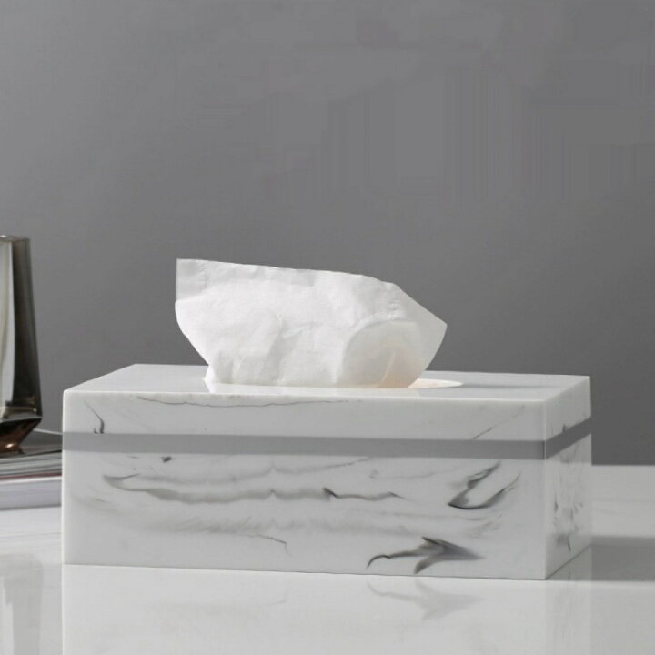 楽天市場】A034111大理石調 高級感ティッシュケース ．ティッシュ  
