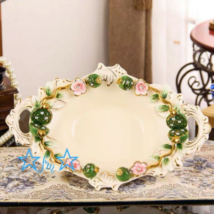 楽天市場】A003834高級果物皿 お菓子皿 北欧フルーツプレート  