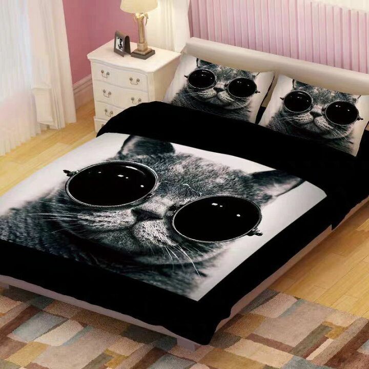 楽天市場】A044577ワイドダブル ベッド用品4点セット ．寝具 ボックス  