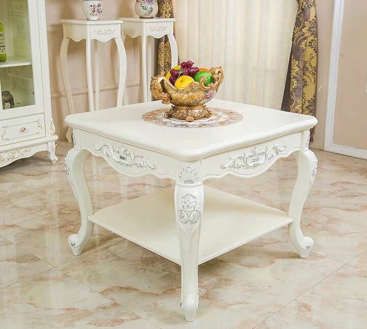 楽天市場】A061727ローテーブル ダイニングテーブル ヨーロッパ風 ミニ  