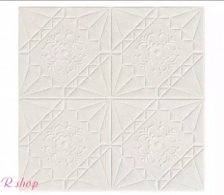 楽天市場】A02031850枚 70cm×70cm 背景壁 3D立体レンガ模様壁紙 防水 
