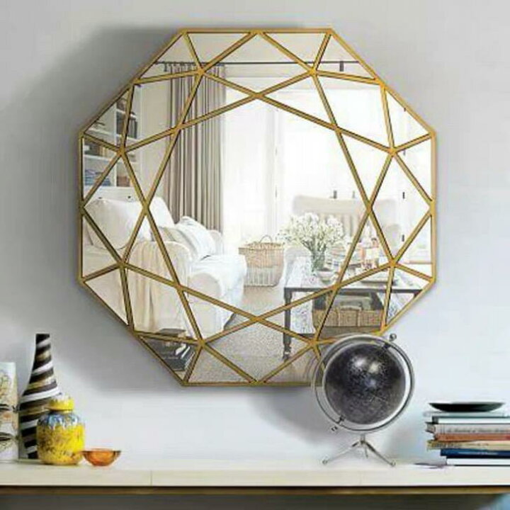 楽天市場】A035928壁掛け鏡 壁掛け 壁掛けミラー ウォールミラ 80cm  