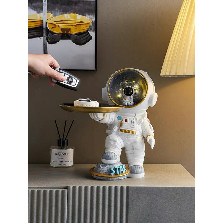 楽天市場】A037499宇宙飛行士 置物 小物入れ 収納ボックス 卓上収納  