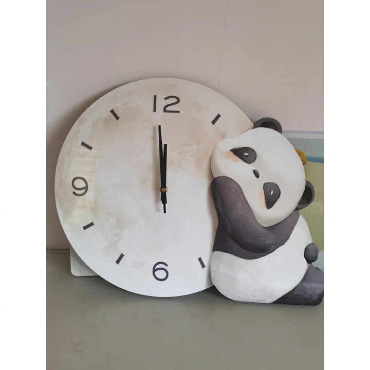 楽天市場】A037580掛け時計 部屋飾り 壁掛け時計 可愛い パンダ ぱんだ  
