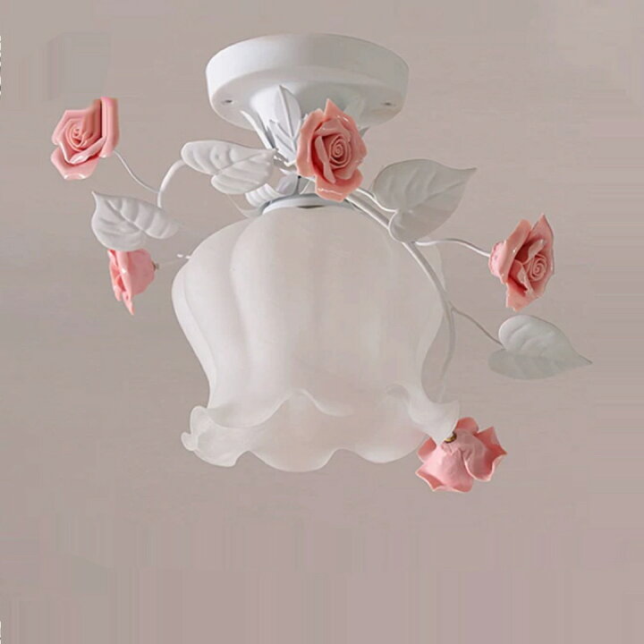楽天市場】A037637花型 薔薇ペンダントライト ．洋風照明 