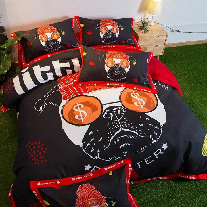 楽天市場】A014462ワイドダブル ベッド用品4点セット 寝具 ボックス  