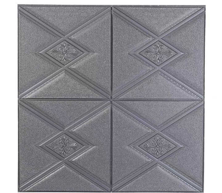 楽天市場】A02985350枚 60cm×60cm 背景壁 ．3D立体レンガ模様
