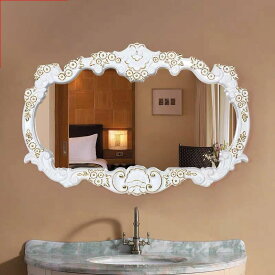高級豪華鏡 アンティーク調 壁掛け鏡 壁掛け 壁掛けミラー ウォールミラー 78x116cm 大きいサイズ