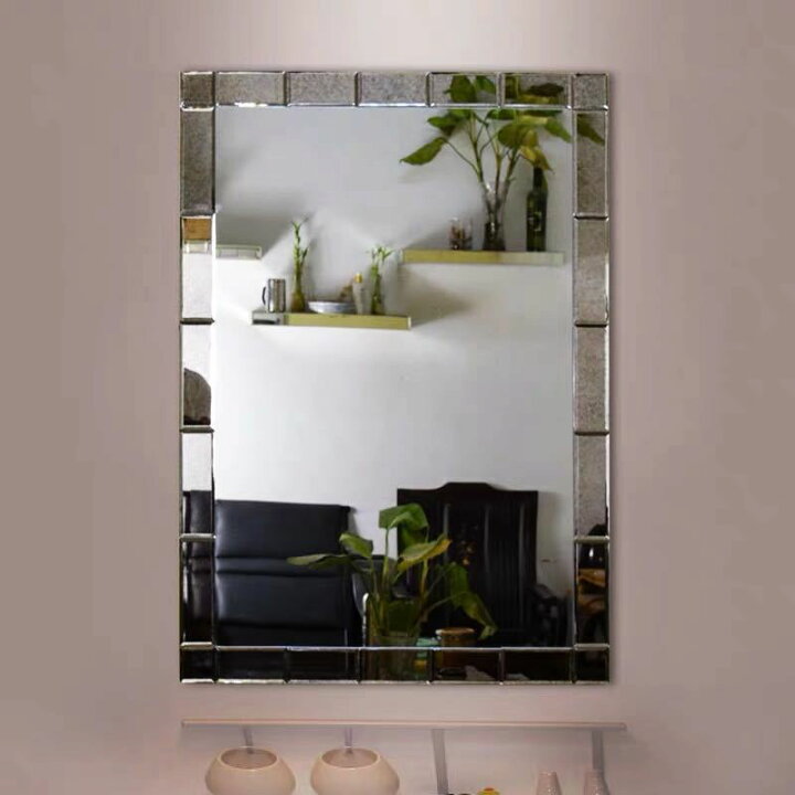 楽天市場】A043097高級豪華鏡 アンティーク調 壁掛け鏡 ．壁掛け  