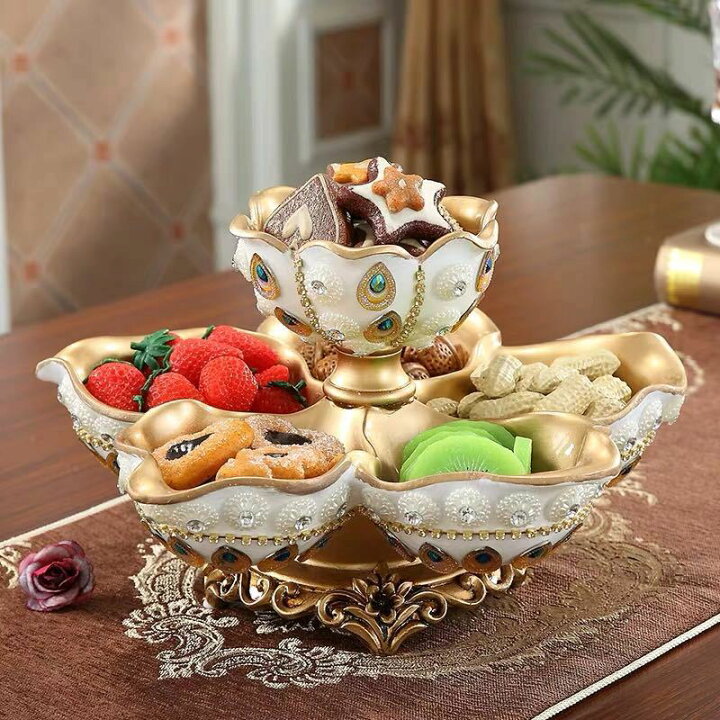 楽天市場】A059070高級果物皿 盛り皿 お菓子皿 フルーツプレート、花柄  