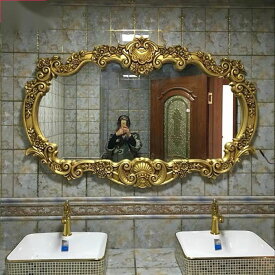 豪華鏡 アンティーク調 壁掛け鏡 壁掛け 壁掛けミラー ウォールミラー 116x78cm