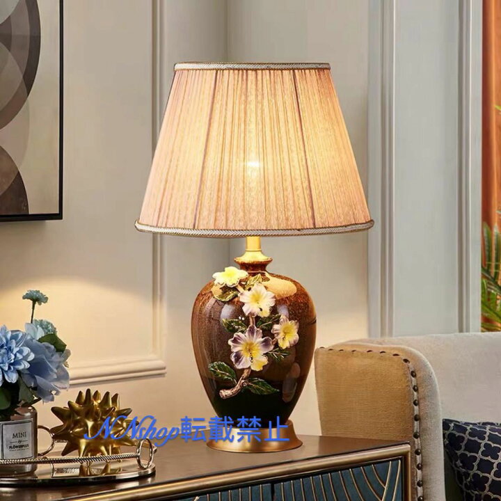 楽天市場】A013018琺瑯彩照明スタンドライト テーブルランプ デスク  