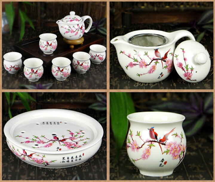 楽天市場】A044167茶器セット お茶 中国茶道具 陶器 急須 湯呑み 工夫  