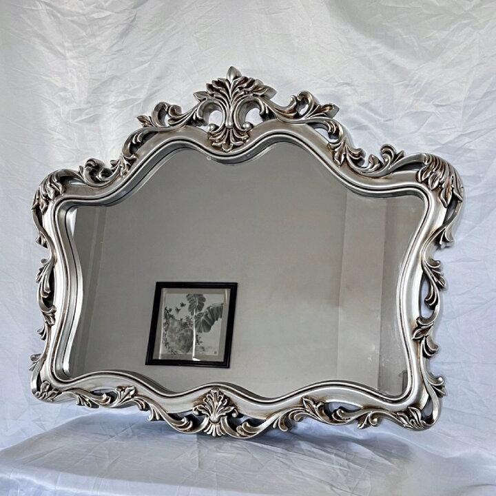 楽天市場】A032752高級感 豪華鏡 アンティーク調 壁掛け鏡 壁掛け  