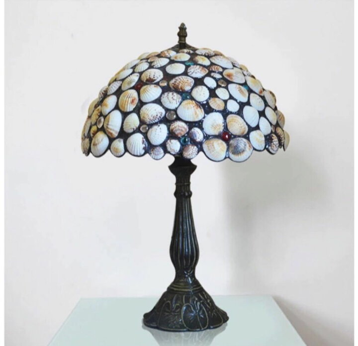 楽天市場】ステンドグラスランプ 卓上スタンド 豪華テーブルランプ  