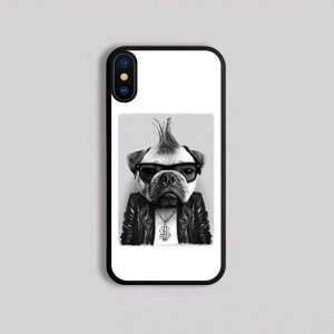 A047994pOG gуP[X iPhoneX/XS n[hP[X iPhoneXSMax XR P[X 8/8Plus 7/7Plus Jo[ pO pug S@Ή 16Pro 16Plus 16Promax iPhone15 iPhone14 iPhone13 mini SE se3 gуJo[