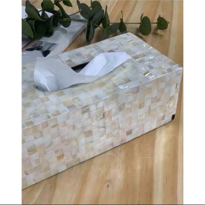 楽天市場】A004256高級感のある ．ティッシュケース 貝入れ ティッシュ  