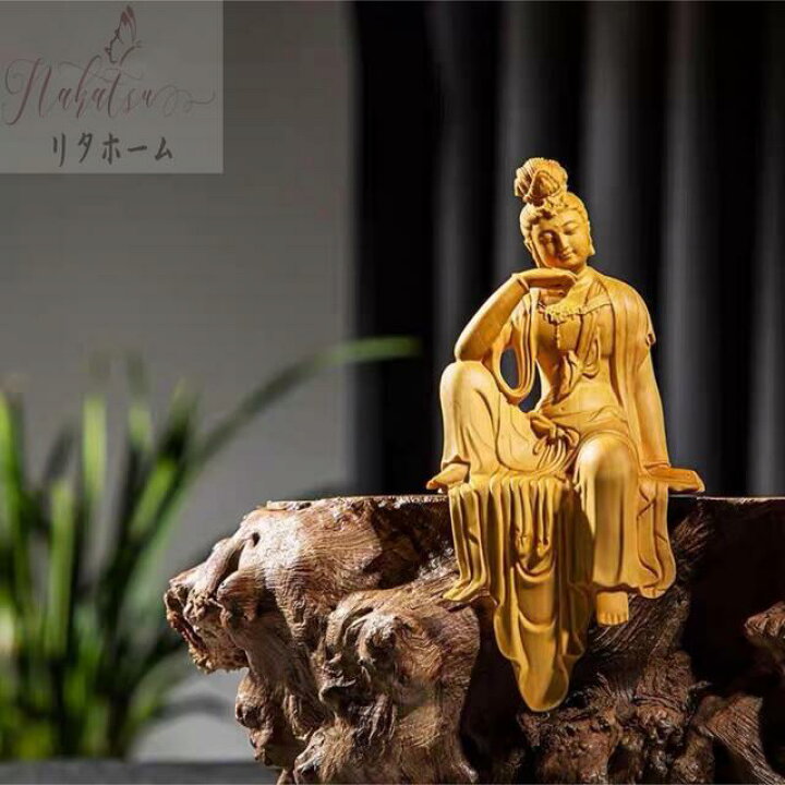 楽天市場】A004721新品 自在観音菩薩禅意仏像置物 : リタハウス 楽天市場店 