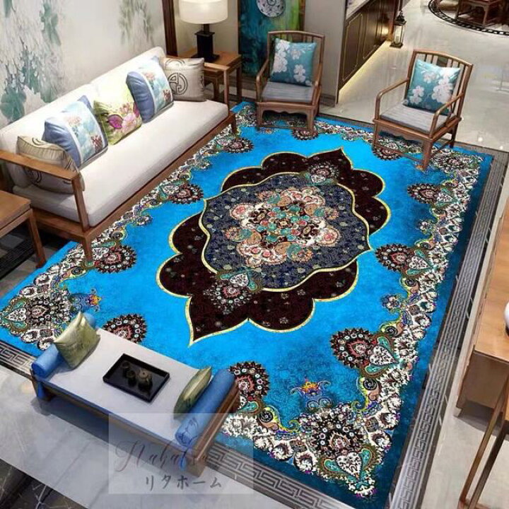 楽天市場】A004845ラグカーペット ラグマット 160x230cm ホット  