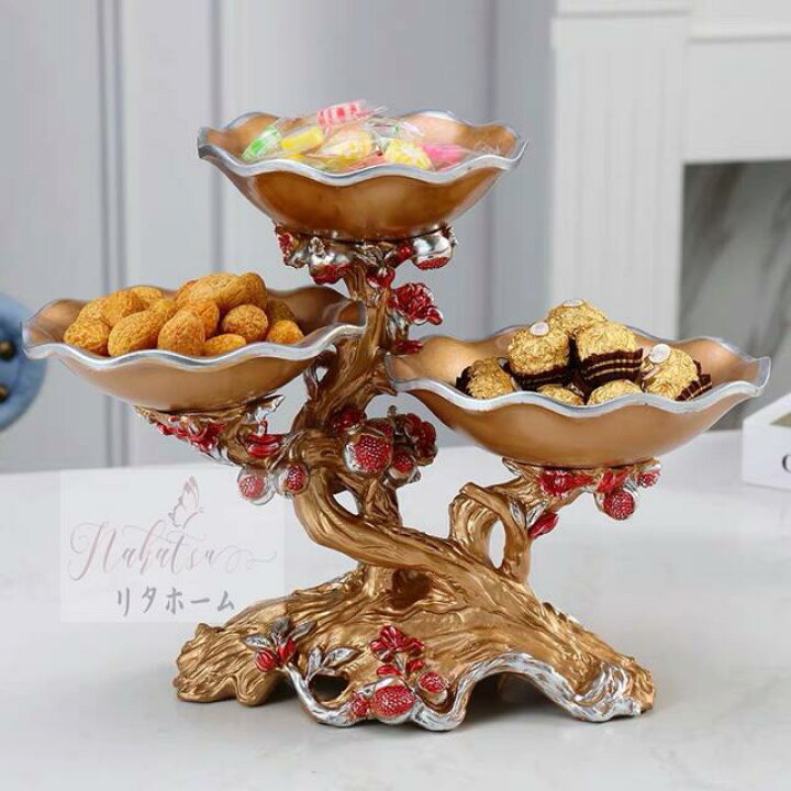 楽天市場】A005715高級果物皿 お菓子皿 北欧フルーツプレート  