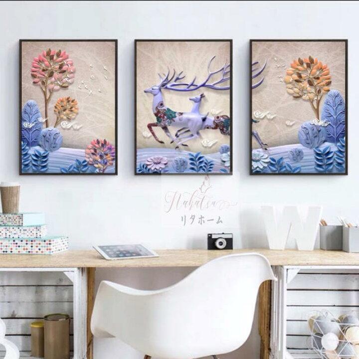 楽天市場】A005767高級美術アートパネル 絵画インテリア 壁飾り 壁画 