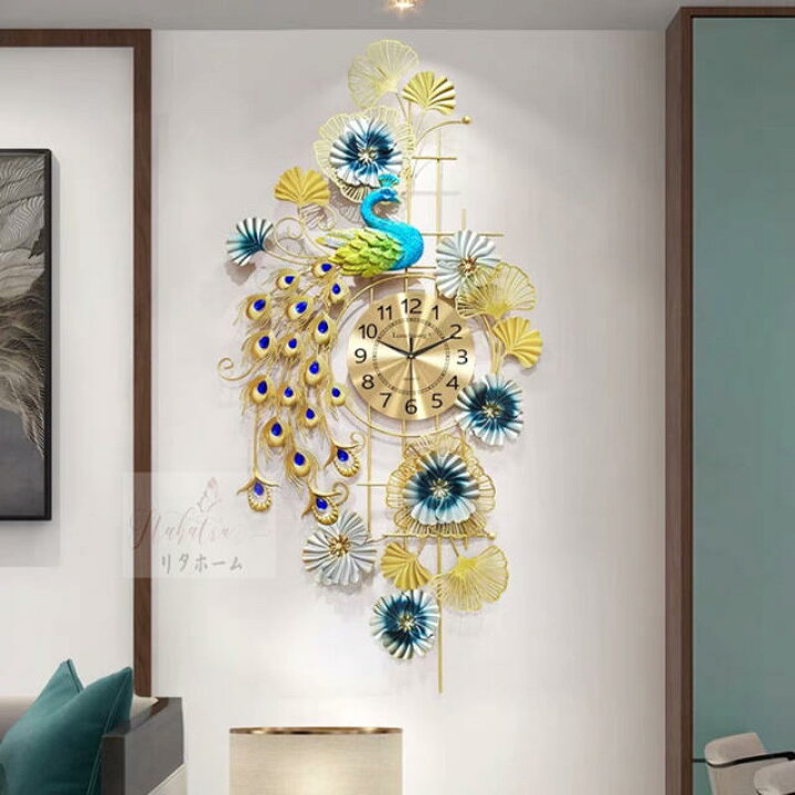 楽天市場】A006275高級掛け時計 部屋飾り 壁掛け時計．アンティーク  