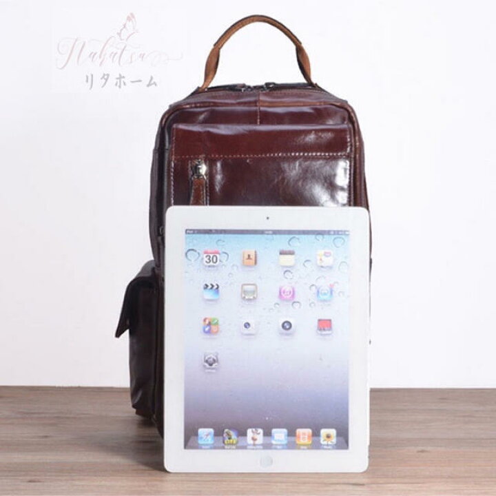 楽天市場】A006455多機能バッグ 高品質本革 手染め手縫い 牛革レザー  