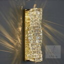 A006479ブラケットライト ベッドサイドシンプルの個性的なデザイン　豪華感ある水晶ランプ