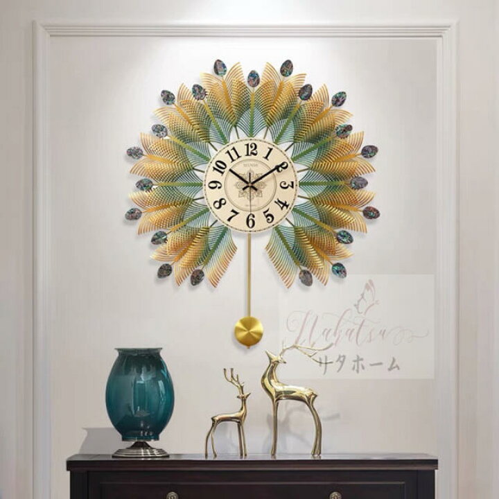 楽天市場】A006616壁掛け時計 壁飾り 高級掛け時計 : リタハウス 楽天  