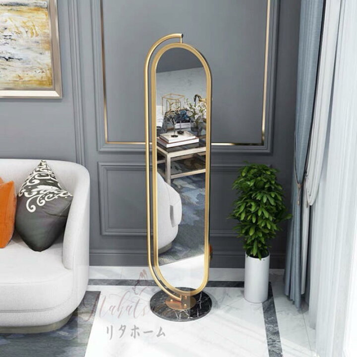 楽天市場】A007426ラグジュアリーフルレングスミラー 全身鏡 姿見鏡  