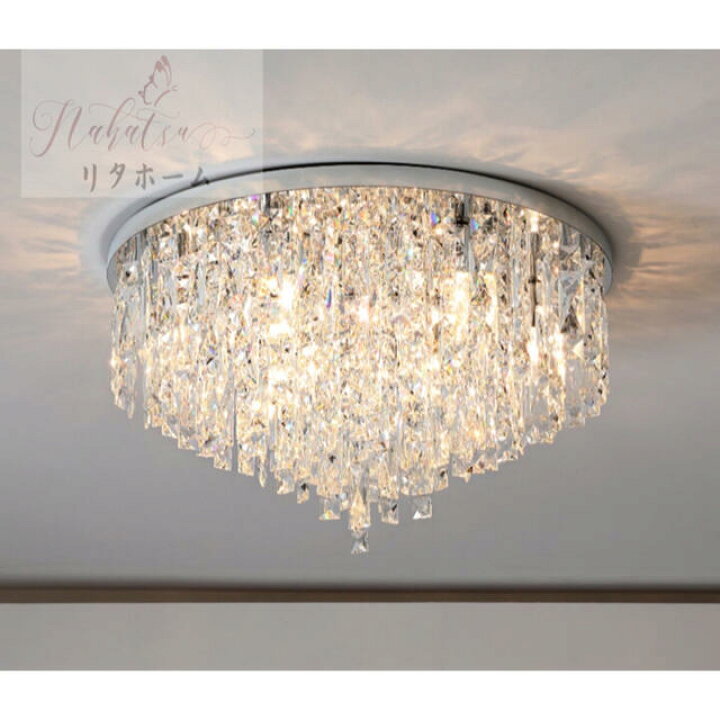 楽天市場】A007636水晶シャンデリア LED ペンダントライ トランプ 天井  