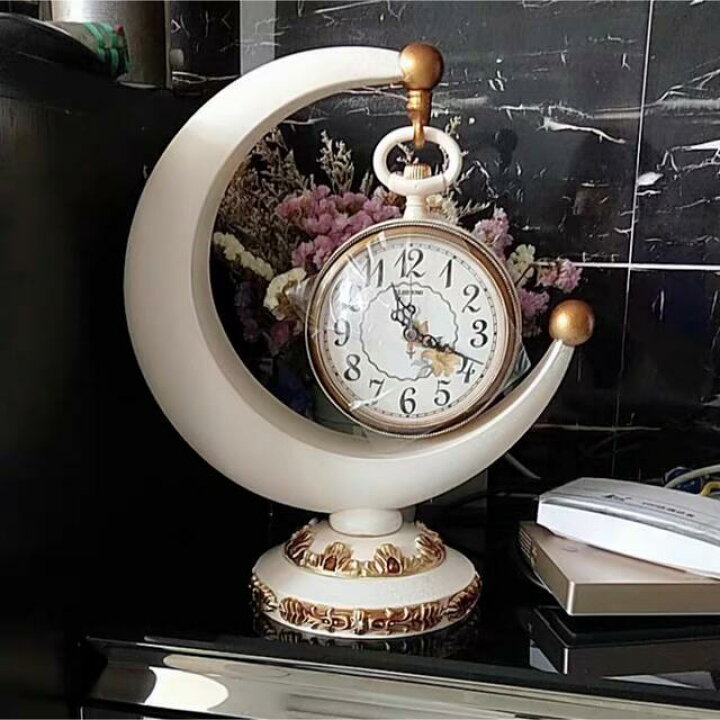 楽天市場】テーブルクロック ．置き時計 クロックアラーム 上品時計 