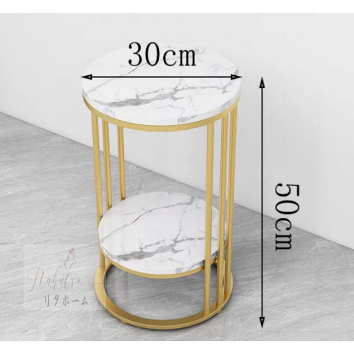 楽天市場】A020575人造大理石コンソールテーブル 花台 ．玄関テーブル  