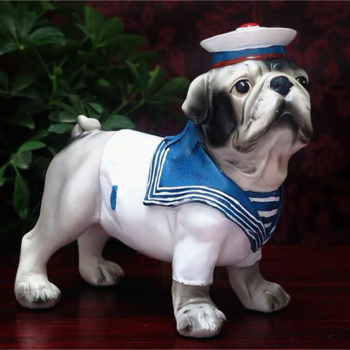 楽天市場】A058146ブルドッグ雑貨 ブルドッグの置物 部屋飾り 犬の飾り  