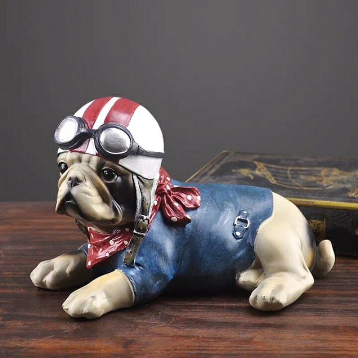 楽天市場】A058171ブルドッグ雑貨 ブルドッグの置物 部屋飾り 犬の飾り  