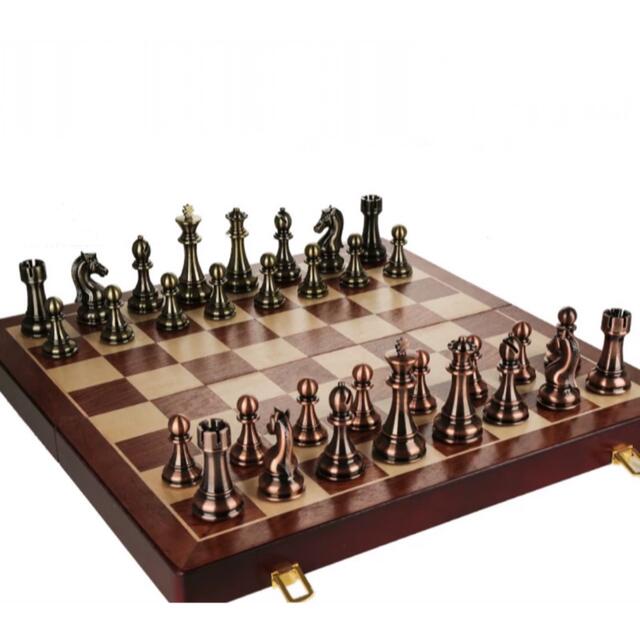 楽天市場】チェスセット チェス盤 駒 ボードゲーム アンティーク
